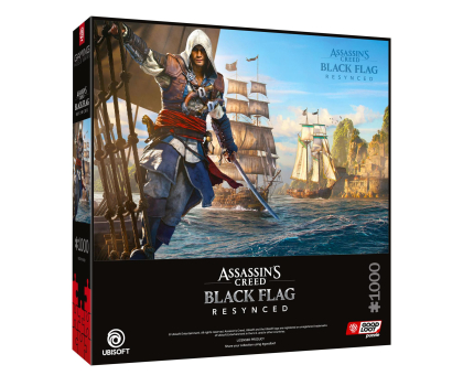 Puzzle Merch Gaming Puzzle: Assassin's Creed Black Flag Resynced, 1000 el
